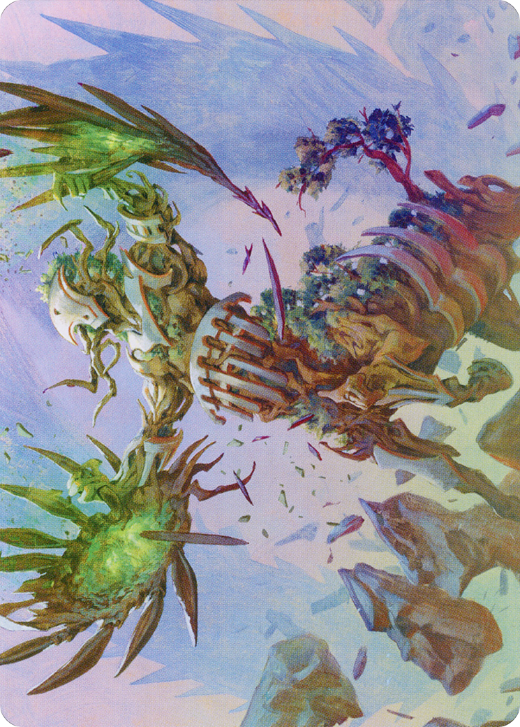 Botanical Brawler Art Card [March of the Machine Art Series] | Good Games Morley