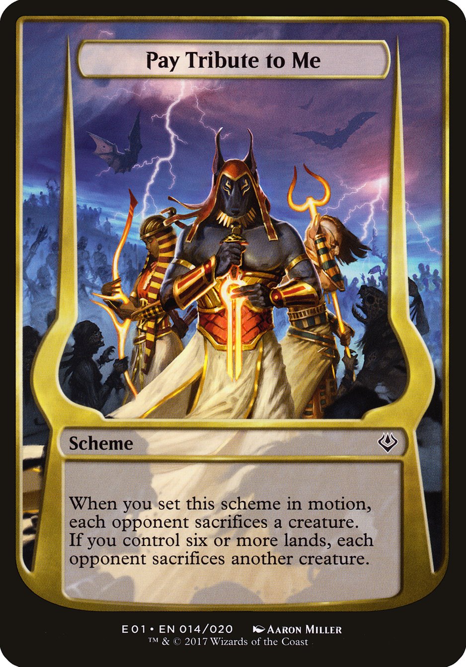 Pay Tribute to Me (Schemes) [Archenemy: Nicol Bolas Schemes] | Good Games Morley