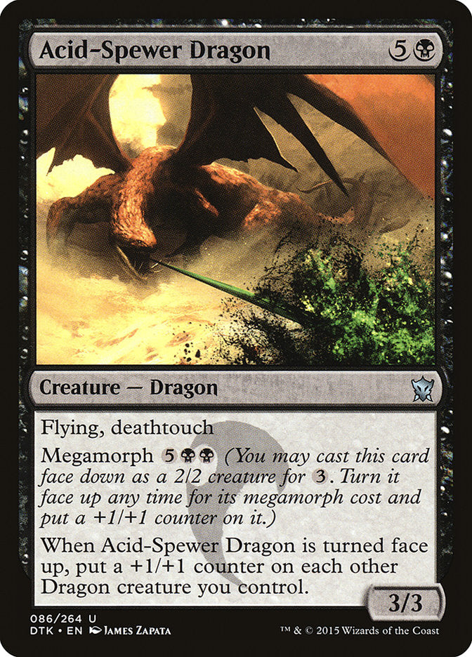 Acid-Spewer Dragon [Dragons of Tarkir] | Good Games Morley