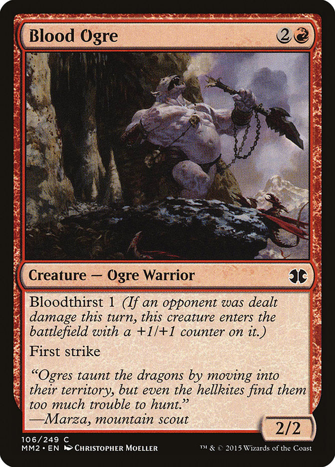 Blood Ogre [Modern Masters 2015] | Good Games Morley