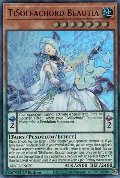 TiSolfachord Beautia (Ultra Rare) [ANGU-EN020] Ultra Rare | Good Games Morley
