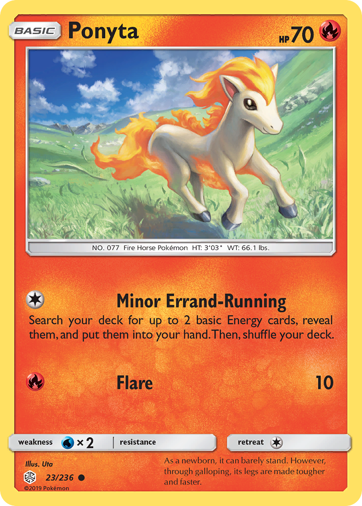 Ponyta (23/236) [Sun & Moon: Cosmic Eclipse] | Good Games Morley