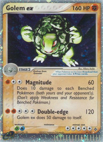 Golem ex (91/97) [EX: Dragon] | Good Games Morley