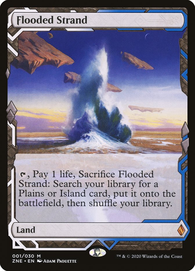 Flooded Strand (Expeditions) [Zendikar Rising Expeditions] | Good Games Morley