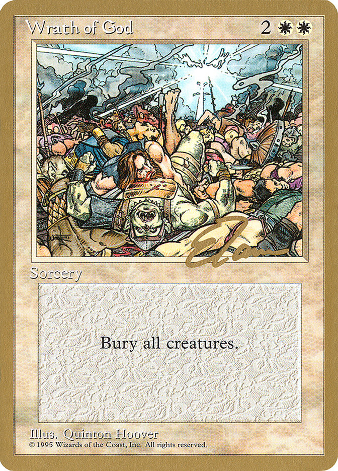 Wrath of God (Eric Tam) [Pro Tour Collector Set] | Good Games Morley