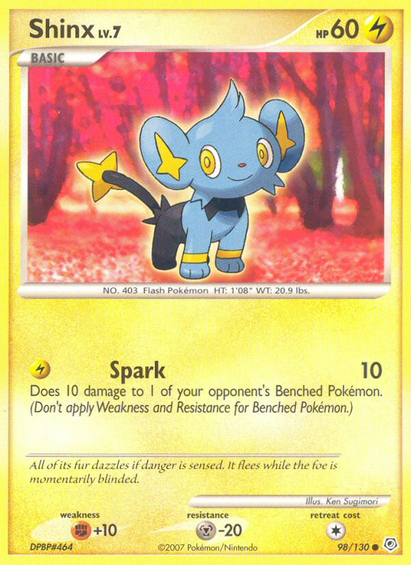 Shinx (98/130) [Diamond & Pearl: Base Set] | Good Games Morley
