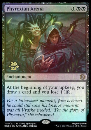 Phyrexian Arena [Phyrexia: All Will Be One Prerelease Promos] | Good Games Morley