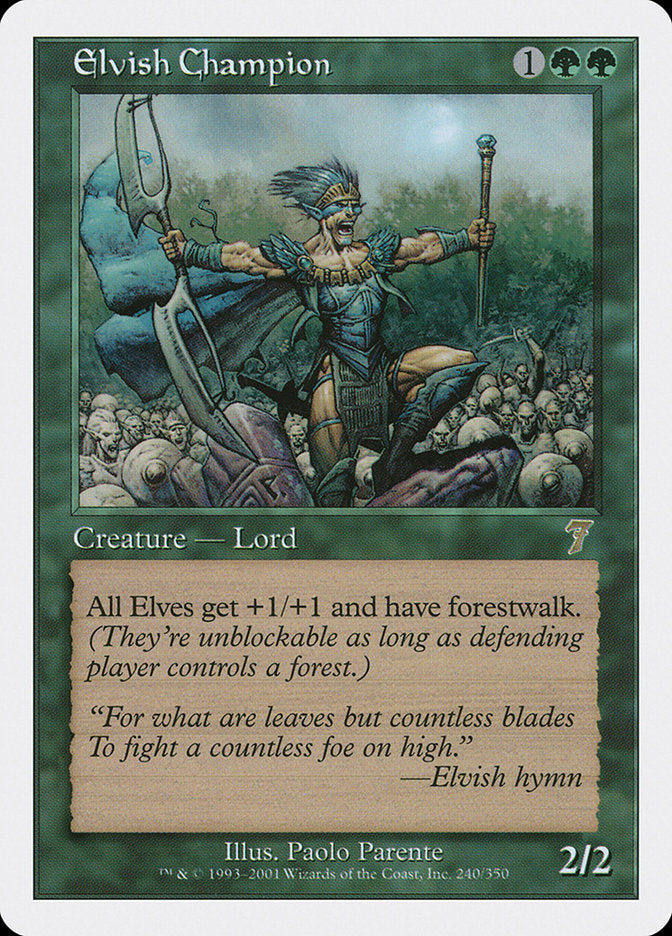 Elvish Champion [Seventh Edition] | Good Games Morley