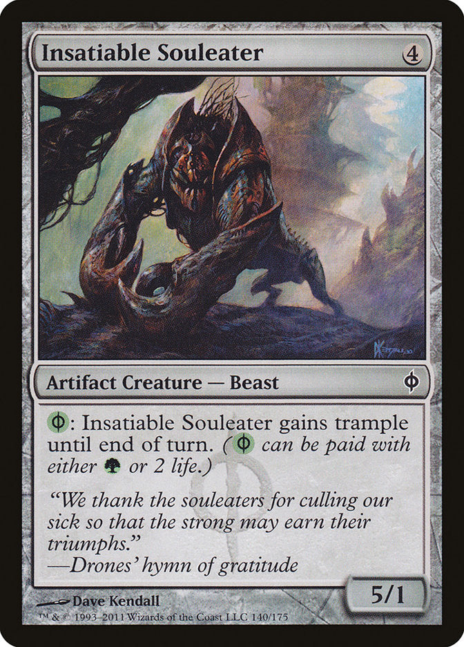 Insatiable Souleater [New Phyrexia] | Good Games Morley