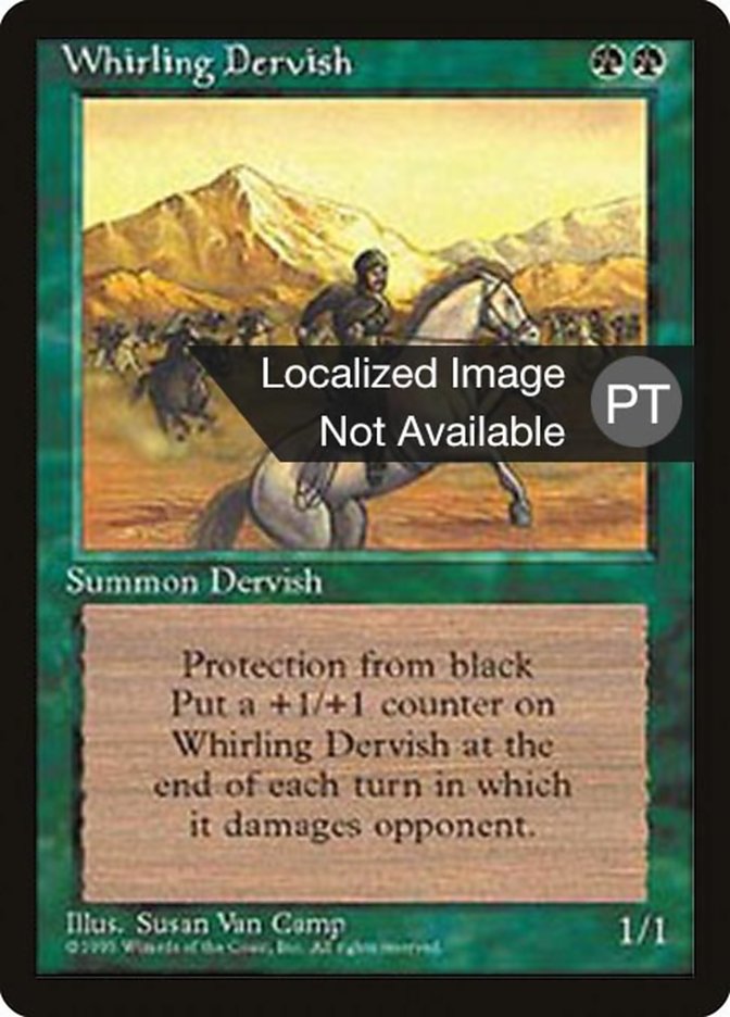 Whirling Dervish [Fourth Edition (Foreign Black Border)] | Good Games Morley