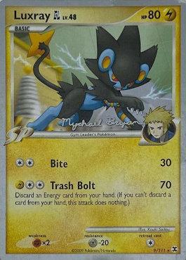 Luxray GL LV.48 (9/111) (Happy Luck - Mychael Bryan) [World Championships 2010] | Good Games Morley