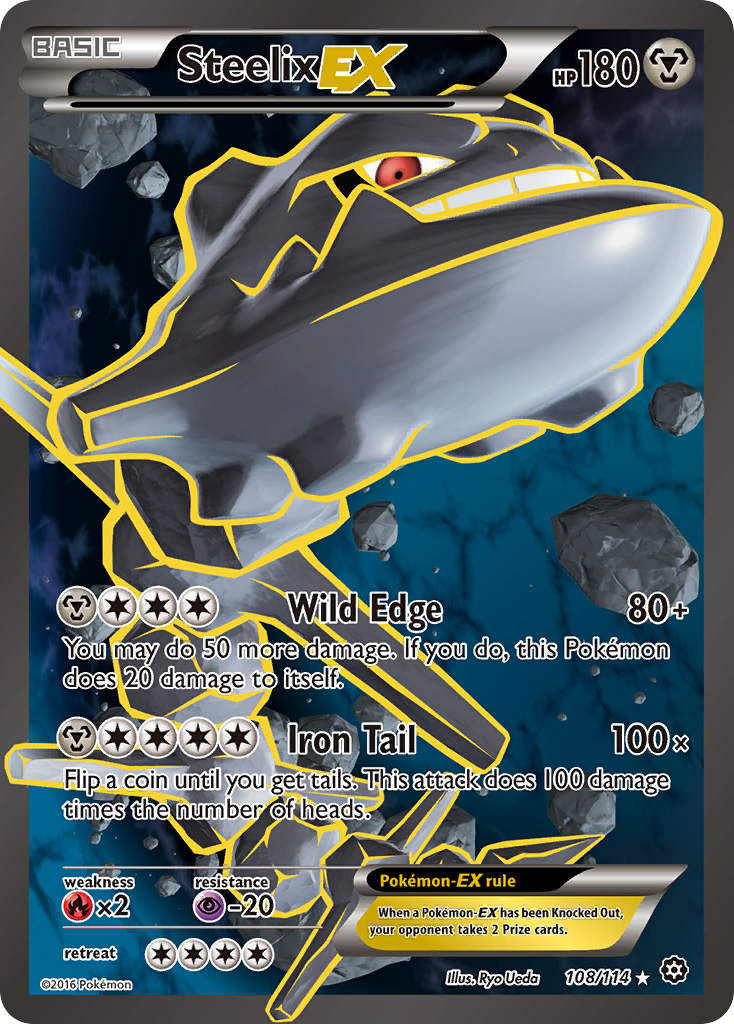 Steelix EX (108/114) [XY: Steam Siege] | Good Games Morley