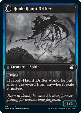 Baithook Angler // Hook-Haunt Drifter [Innistrad: Double Feature] | Good Games Morley