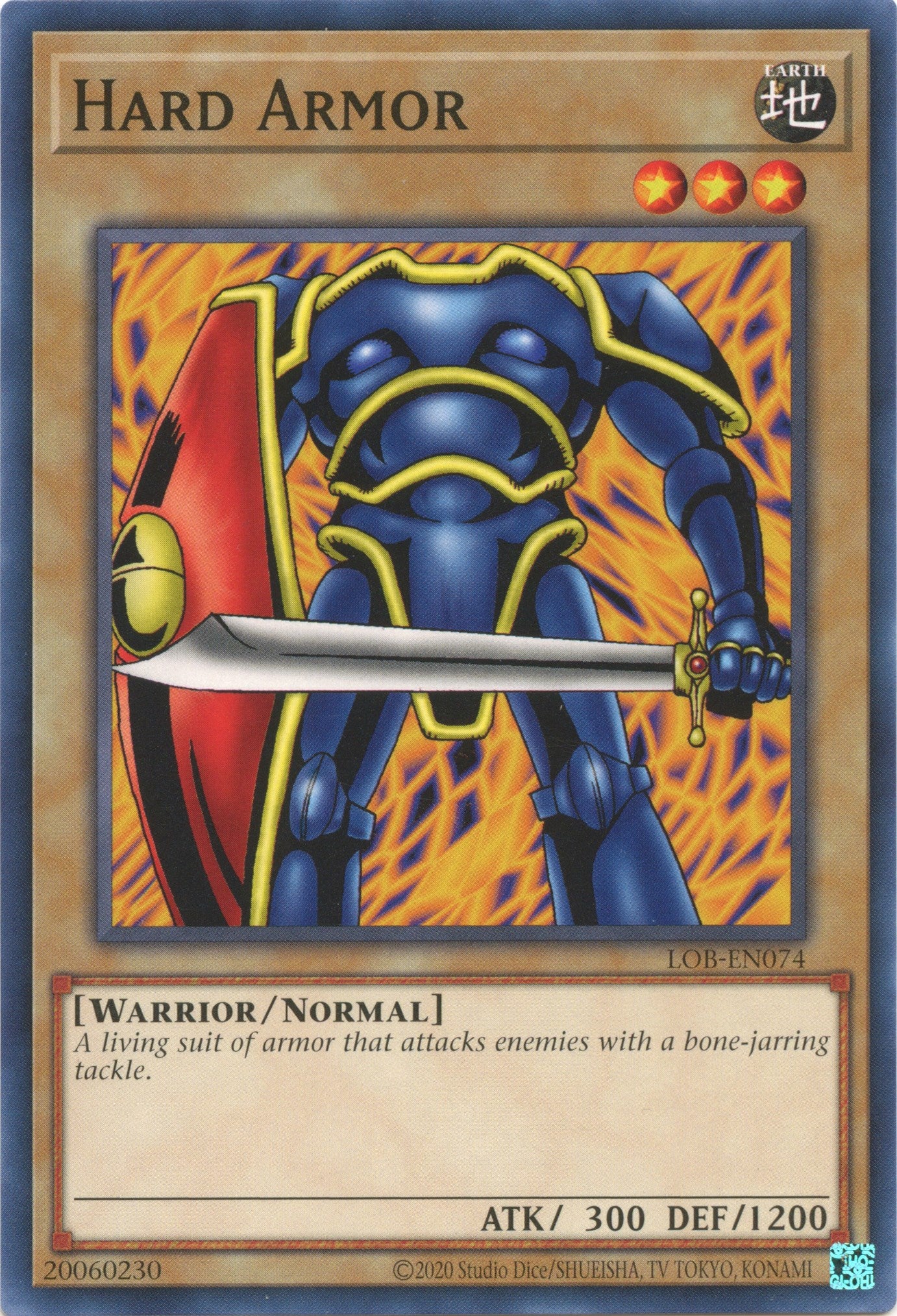 Hard Armor (25th Anniversary) [LOB-EN074] Common | Good Games Morley