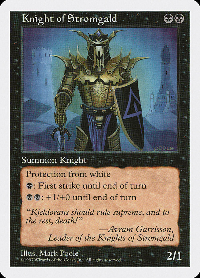 Knight of Stromgald [Fifth Edition] | Good Games Morley
