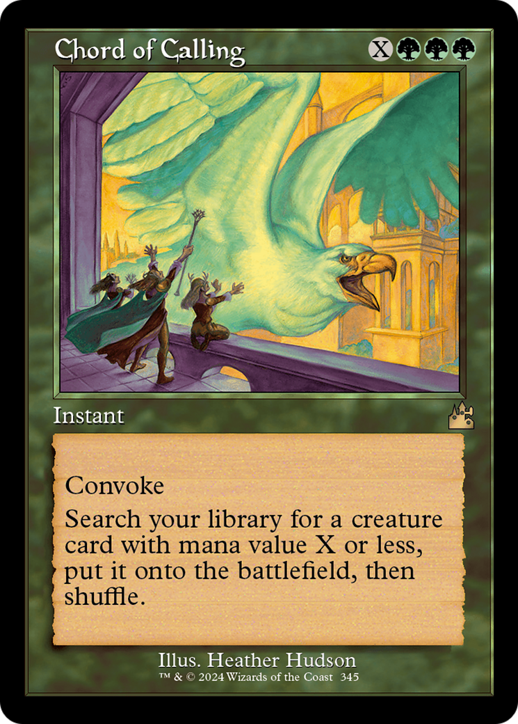 Chord of Calling (Retro Frame) [Ravnica Remastered] | Good Games Morley