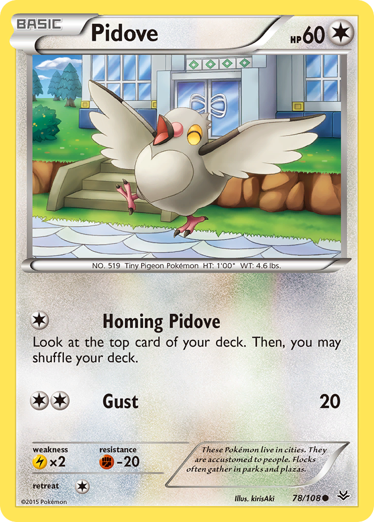 Pidove (78/108) [XY: Roaring Skies] | Good Games Morley