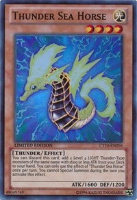 Thunder Sea Horse [CT10-EN016] Super Rare | Good Games Morley