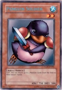 Penguin Soldier (Blue) [DL09-EN002] Rare | Good Games Morley