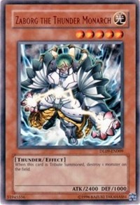 Zaborg the Thunder Monarch (Blue) [DL09-EN009] Rare | Good Games Morley