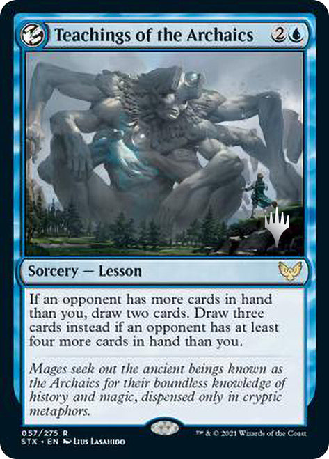 Teachings of the Archaics (Promo Pack) [Strixhaven: School of Mages Promos] | Good Games Morley
