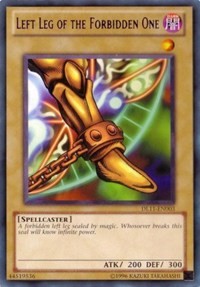 Left Leg of the Forbidden One (Red) [DL11-EN003] Rare | Good Games Morley