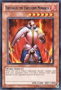 Thestalos the Firestorm Monarch (Red) [DL12-EN007] Rare | Good Games Morley