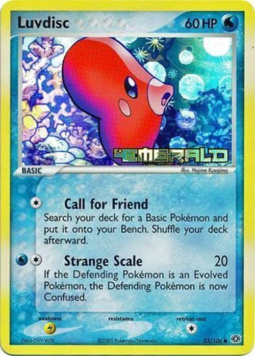 Luvdisc (53/106) (Stamped) [EX: Emerald] | Good Games Morley
