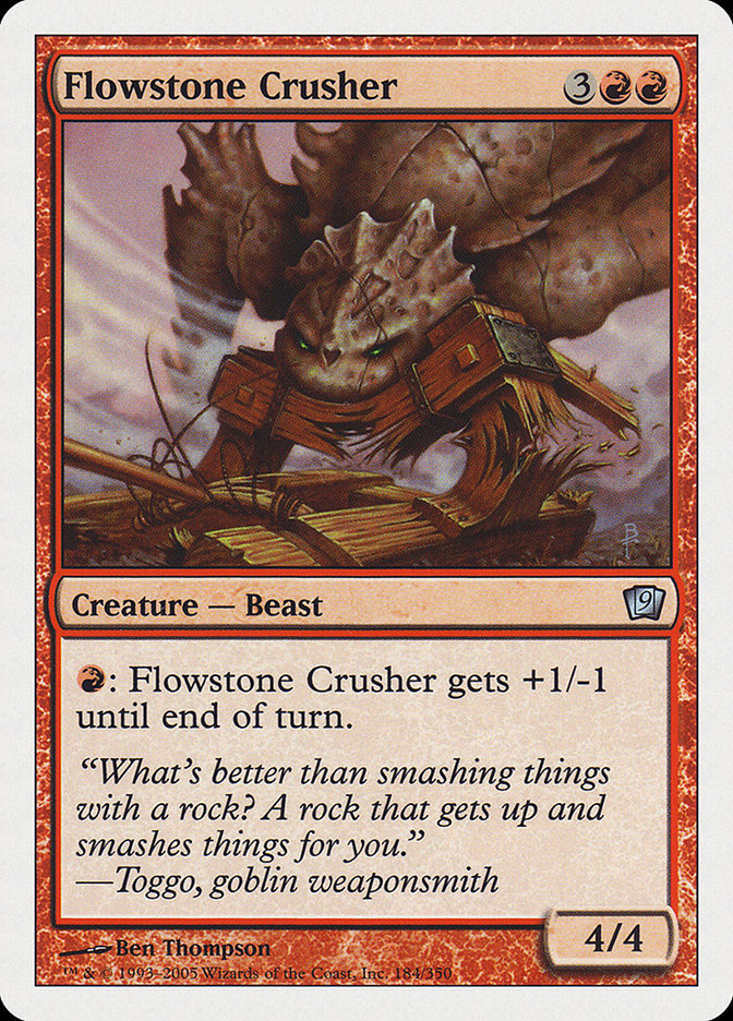 Flowstone Crusher [Ninth Edition] | Good Games Morley