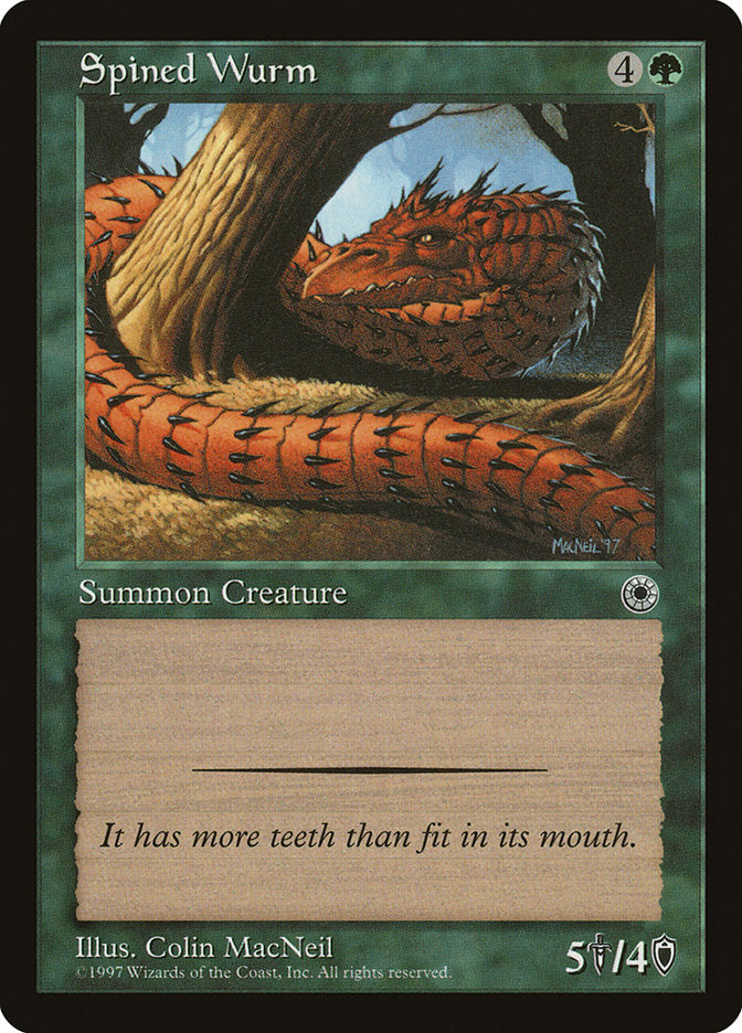 Spined Wurm [Portal] | Good Games Morley