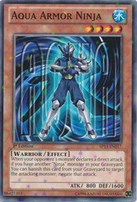 Aqua Armor Ninja [SP13-EN017] Starfoil Rare | Good Games Morley