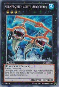 Submersible Carrier Aero Shark [SP13-EN024] Starfoil Rare | Good Games Morley