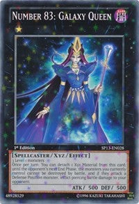 Number 83: Galaxy Queen [SP13-EN028] Starfoil Rare | Good Games Morley