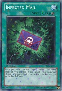 Infected Mail [SP13-EN033] Starfoil Rare | Good Games Morley
