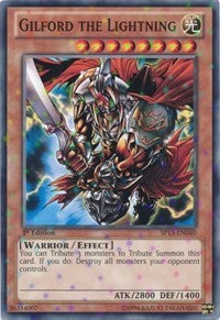 Gilford the Lightning [SP13-EN040] Starfoil Rare | Good Games Morley