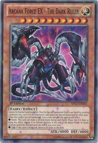 Arcana Force EX - The Dark Ruler [SP13-EN043] Starfoil Rare | Good Games Morley