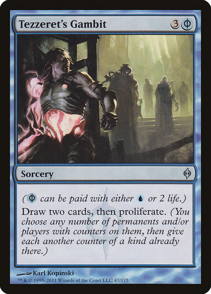 Tezzeret's Gambit [New Phyrexia] | Good Games Morley