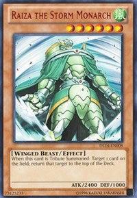 Raiza the Storm Monarch (Red) [DL14-EN008] Rare | Good Games Morley