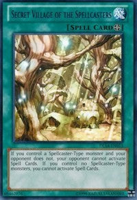 Secret Village of the Spellcasters (Red) [DL14-EN013] Rare | Good Games Morley