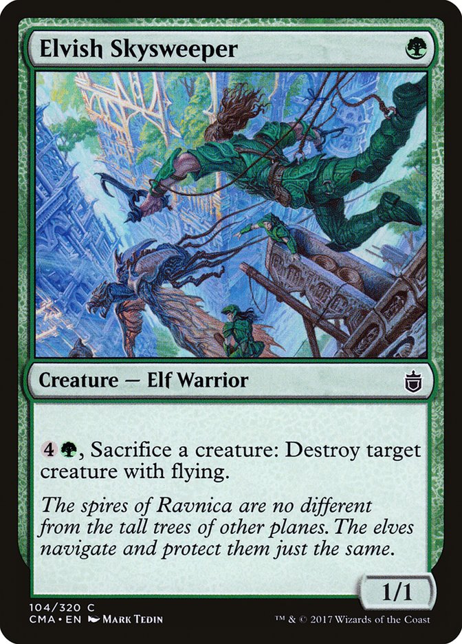 Elvish Skysweeper [Commander Anthology] | Good Games Morley
