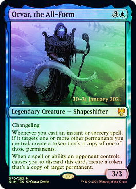 Orvar, the All-Form [Kaldheim Prerelease Promos] | Good Games Morley