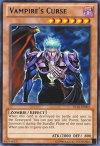 Vampire's Curse (Blue) [DL16-EN003] Rare | Good Games Morley