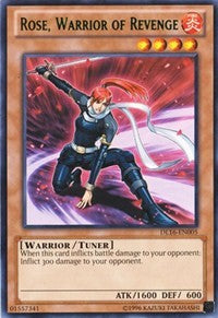 Rose, Warrior of Revenge (Green) [DL16-EN005] Rare | Good Games Morley