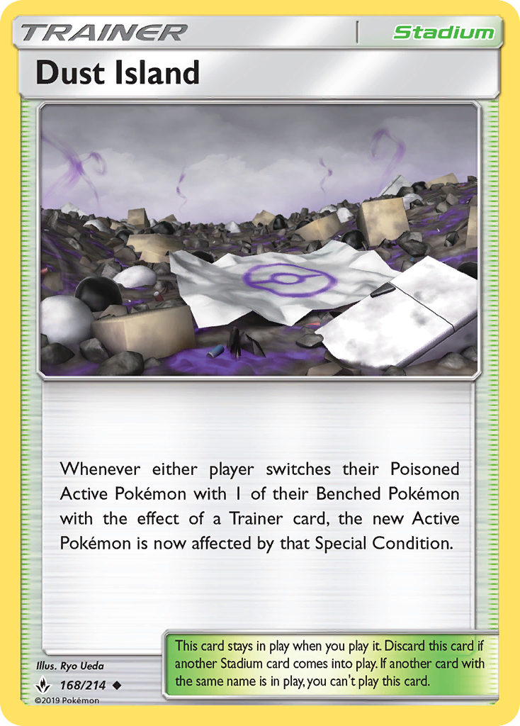 Dust Island (168/214) [Sun & Moon: Unbroken Bonds] | Good Games Morley