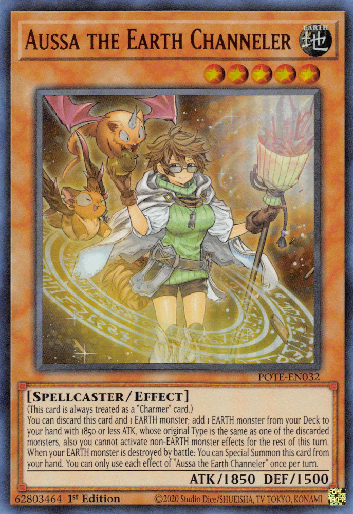 Aussa the Earth Channeler [POTE-EN032] Ultra Rare | Good Games Morley