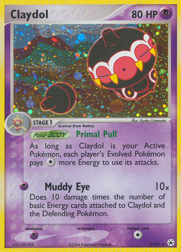 Claydol (2/101) [EX: Hidden Legends] | Good Games Morley