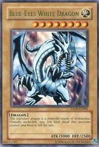 Blue-Eyes White Dragon (Green) [DL09-EN001] Rare | Good Games Morley