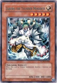 Zaborg the Thunder Monarch (Green) [DL09-EN009] Rare | Good Games Morley