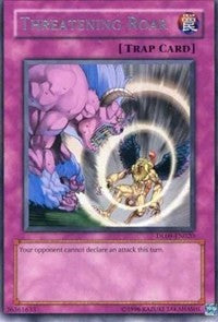 Threatening Roar (Silver) [DL09-EN020] Rare | Good Games Morley