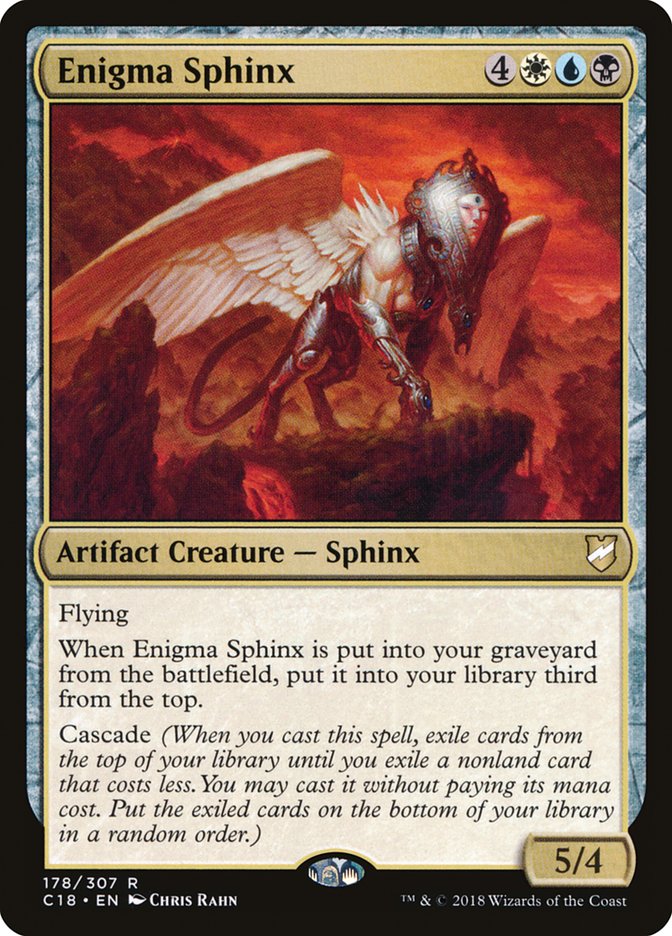 Enigma Sphinx [Commander 2018] | Good Games Morley